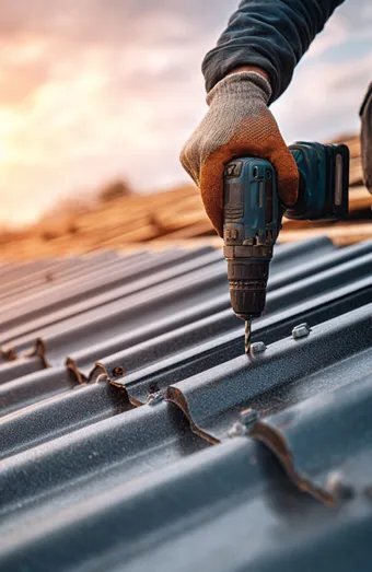 Metal Roof Installation X